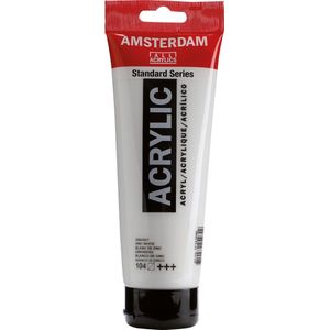 Acrylverf - #104 Zinkwit - Amsterdam - 250 ml