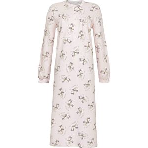 Warm katoenen nachthemd roze - Roze - Maat - 36