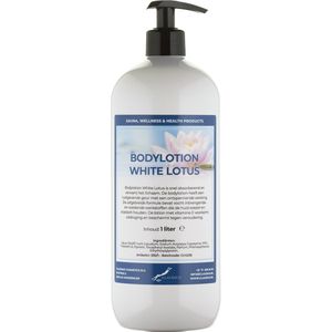 Bodylotion White Lotus 1 Liter - met gratis pomp