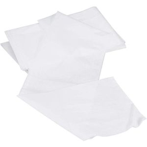 Wegwerp waterdicht laken massage beauty cover - set van 10 stuks - wit - 180 * 80cm
