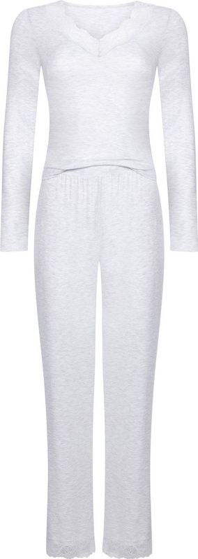 Hunkemöller Pyjama  lichtgrijs