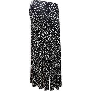 Love2Wait Zwangerschapsrok Long Skirt Slit AOP - XL