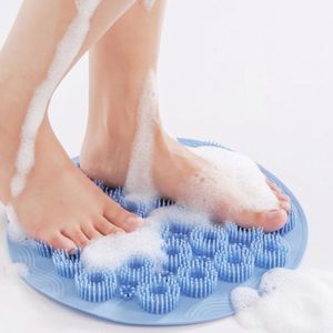 Veelzijdige Antislip Siliconen Massage Pad voor Douche en Voetverzorging
