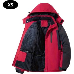 Nivard Skipak - SkiBroek - Skijas - Ski Suit - Wintersport - Heren - 2-Delig - Rood - Maat XS