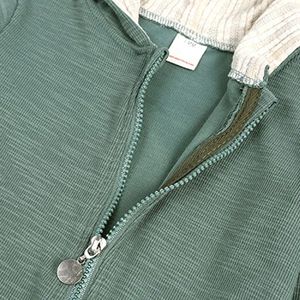 Unisex Katoenen Lange Mouw Romper Jumpsuit voor Baby's