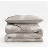 Sleeptime 2 in 1 Dekbed zonder Overtrek Drifty - Dekbed - 140 x 200 cm + 1 x kussensloop 60x70 - Zand