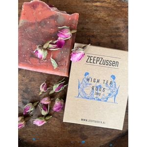 ZEEPZussen - Zeep - High Tea Roos