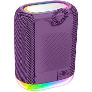 Bluetooth-luidspreker, kleine, hoogwaardige subwoofer met hoog vermogen, draagbare luidspreker Geschikt voor buitenkamperen