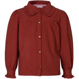 Noppies - Jalai - Blouse - Dieprood - Lange Mouwen