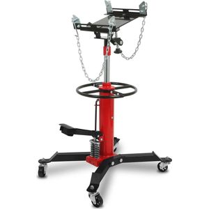 Hydraulische Versnellingsbakkrik 500 kg - Verstelbare Werkhoogte 88-180 cm met Voetpedaal en Zwenkwielen