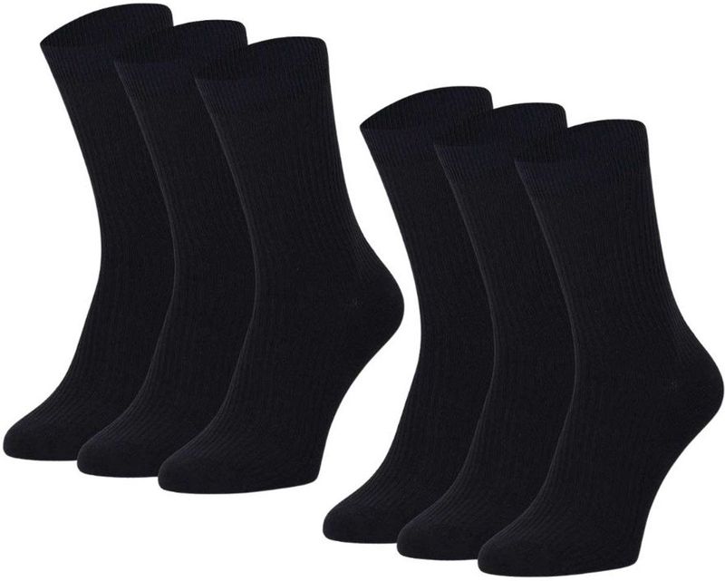 Morethansocks - Bamboe sokken heren - 2 x 2 rib - Multi Grijs - Bamboe sokken heren - Bamboo sokken