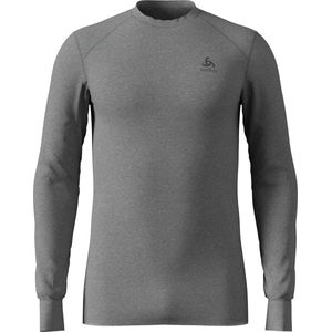 Odlo Warm Thermoshirt Heren  Sportshirt - Maat S  - Mannen - grijs