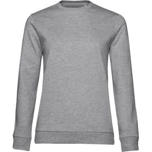 B&C Dames/dames Set-in Sweatshirt (Grijze Heide)