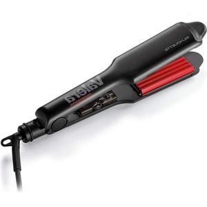 Professionele krimptang met regelbare temperatuur en keramische platen - Zwart