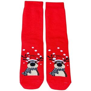 Kerstsokken - Kerst Cadeau Sokken – Grappige kleurrijke sokken – Kerst Sokken Dames & Kerst Sokken Heren – Maat 37-44