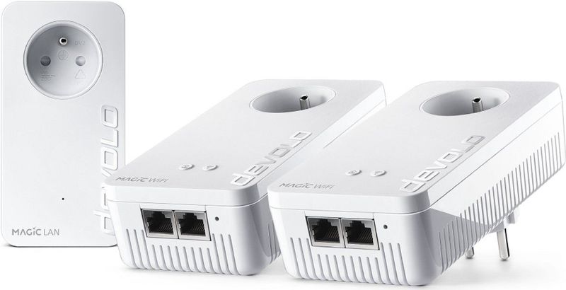 Devolo - Magic 2 WiFi next Multiroom Kit - Wit - Powerline - 2400 Mbit/s