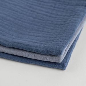 Mousseline herbruikbare katoenen zakdoek - Combipack Jongetje 2