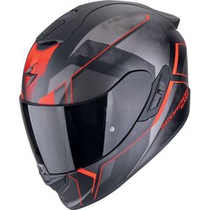 Scorpion Exo-1400 Evo II Air Intensio Matt Black-Red - Integraalhelm - Maat M - Motorhelm - ECE 22-06 gekeurd