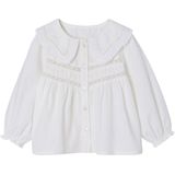 Vertbaudet - Babyblouse - Popeline - Met Geborduurd Sierkraagje - Lange Mouwen