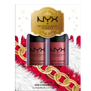 NYX Professional Makeup - Holidays 2022 Mrs Claus - Soft Matte Lip Cream Duo 02 - Roze