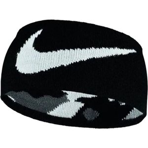 Nike Seamless Knit Headband N1003591-097, Mannen, Zwart, opaski na głowę, maat: One size