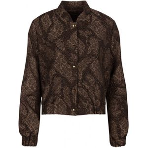 Elvira - Fien - Jas - Brown marmer