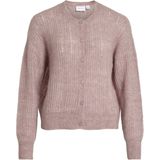 VILA - VIPRETTY O-NECK POINTELLE CARDIGAN - Dames - Cardigans