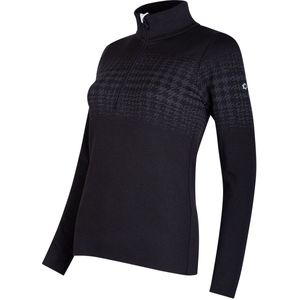 NEWLAND - N4 6785 lady t-neck - Skipully dames - Zwart, wit