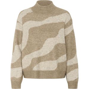SAINT TROPEZ - MallieSZ - Trui - Beige - Knitwear
