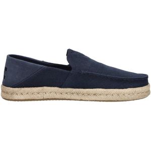 TOMS - Alonso Loafer - Flat - Navy Heritage - Canvas Suede