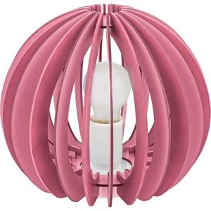 EGLO Fabella - Tafellamp - 1 Lichts - Ø250mm. - Roze
