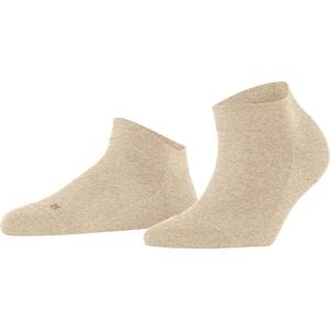 FALKE Sensitive London comfort band, geschikt voor diabetici duurzaam katoen sneakersokken dames beige - Maat 35-38