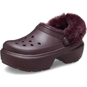 Crocs Stomp Lined Clog Dark Cherry Maat 42/43 M9/W11