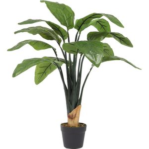 Kunst Bananenplant Basjoo Klein | 100cm - Namaak bananenplant - Kunstplanten voor binnen - Bananen kunstplant