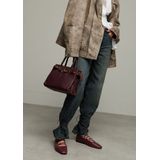 Sacha - Ballerina's - Bordeaux - Leren