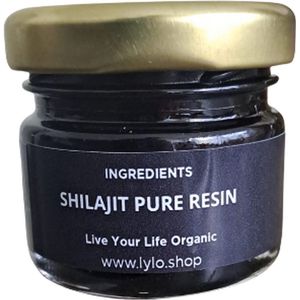 Shilajit Pure Resin - 15 Gram - Organic & Vegan - Natuurlijke Boost - Testosteron