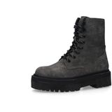 Dockers - Veterlaarsjes - Antraciet - Gevoerd - Blokhak