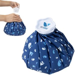 Medcosa ijskompres groot - Koelkompres koeltas - IJspak voor koeling - Coldpack gemaakt van zachte stof - Koel en droog - Icepack - Herbruikbaar