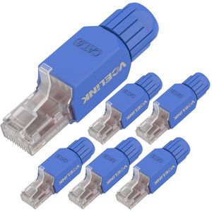 RJ45-stekker zonder gereedschap Cat6 - 2 stuks