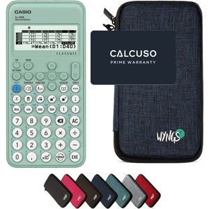 CALCUSO Basispakket blauw met Rekenmachine Casio FX-92B Secondaire