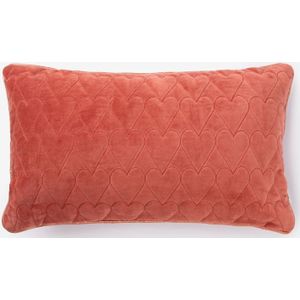 Sissy-Boy - Rood quilted kussen met hartjes