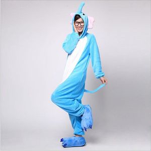 Olifant onesie maat 110/116 - Dieren – Verkleedkleren - kinderen - jongens - meisjes - Huispak