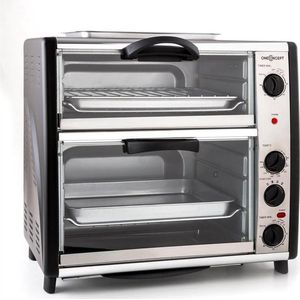 OneConcept All-You-Can-Eat - Double oven grill - 42 liter - 2350 watt