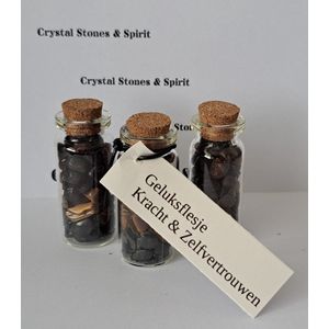 Geluksflesje Kracht & Zelfvertrouwen