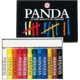 Talens Panda oliepastel, doos van 12 pastels 12 stuks