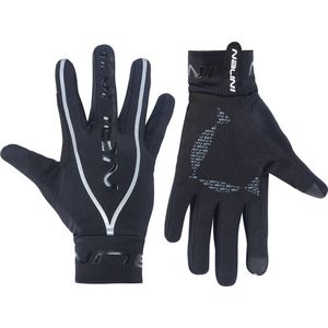 Nalini - Unisex - Fietshandschoenen winter - TH Fiets Handschoenen Winddicht - Zwart - NEW PURE MID GLOVES - S