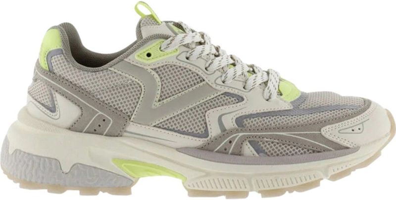 Victoria - Mythos - Sneakers - Sportief - Mesh met Suède en Neon PU-details