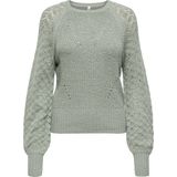 Only Trui Onlmiami Ls O-neck Cc Knt 15335108 Lily Pad Dames Maat - XL