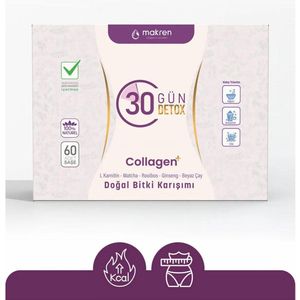 Makren 30 Days Detox - Natural Herbal Detox Tea 60 Sachets