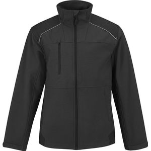 Utility Werkjas 'Shield Softshell PRO' merk B&C Collectie maat L Zwart